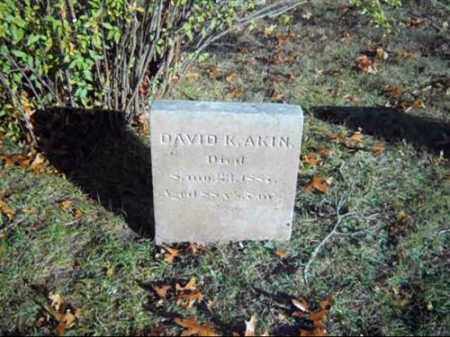 AKIN, DAVID K - Barnstable County, Massachusetts | DAVID K AKIN - Massachusetts Gravestone Photos