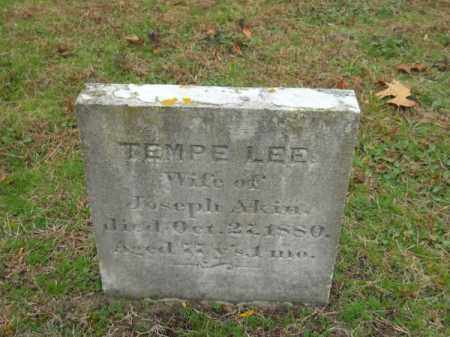 AKIN, TEMPE LEE - Barnstable County, Massachusetts | TEMPE LEE AKIN - Massachusetts Gravestone Photos