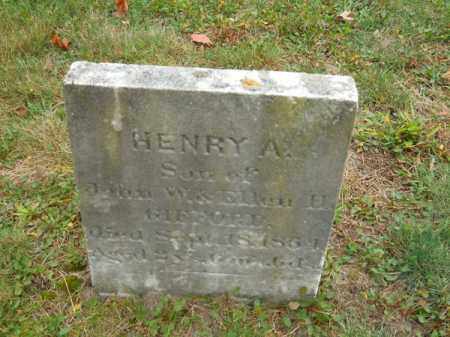 GIFFORD, HENRY A - Barnstable County, Massachusetts | HENRY A GIFFORD - Massachusetts Gravestone Photos