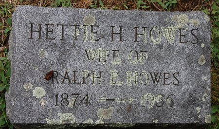 HOWES, HETTIE H. - Barnstable County, Massachusetts | HETTIE H. HOWES - Massachusetts Gravestone Photos