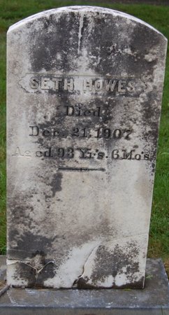 HOWES, SETH - Barnstable County, Massachusetts | SETH HOWES - Massachusetts Gravestone Photos