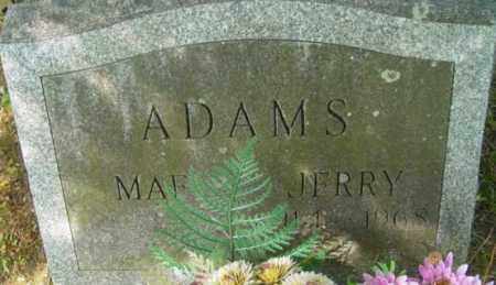 ADAMS, JERRY - Berkshire County, Massachusetts | JERRY ADAMS - Massachusetts Gravestone Photos