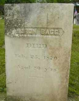 BAGG, AARON - Berkshire County, Massachusetts | AARON BAGG - Massachusetts Gravestone Photos