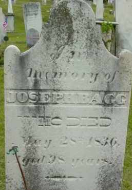 BAGG, JOSEPH - Berkshire County, Massachusetts | JOSEPH BAGG - Massachusetts Gravestone Photos