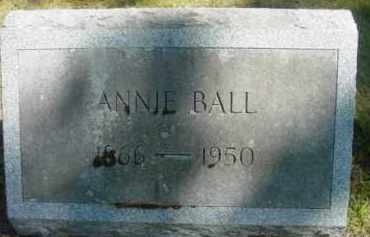 BALL, ANNIE - Berkshire County, Massachusetts | ANNIE BALL - Massachusetts Gravestone Photos