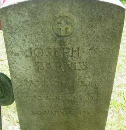 BARNES, JOSEPH C - Berkshire County, Massachusetts | JOSEPH C BARNES - Massachusetts Gravestone Photos