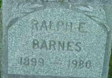 BARNES, RALPH E - Berkshire County, Massachusetts | RALPH E BARNES - Massachusetts Gravestone Photos