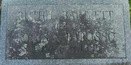 BAROSSO, RUTH I - Berkshire County, Massachusetts | RUTH I BAROSSO - Massachusetts Gravestone Photos
