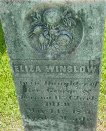 CLARK, ELIZA WINSLOW - Berkshire County, Massachusetts | ELIZA WINSLOW CLARK - Massachusetts Gravestone Photos
