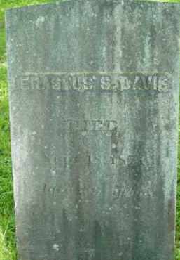 DAVIS, ERASTUS S - Berkshire County, Massachusetts | ERASTUS S DAVIS - Massachusetts Gravestone Photos