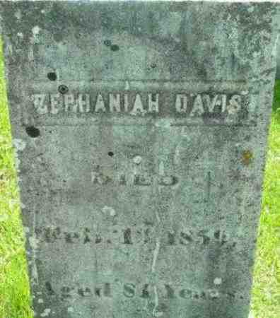 DAVIS, ZEPHANIAH - Berkshire County, Massachusetts | ZEPHANIAH DAVIS - Massachusetts Gravestone Photos
