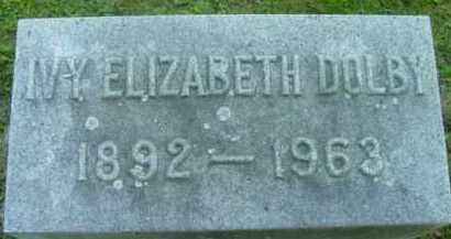 DOLBY, IVY ELIZABETH - Berkshire County, Massachusetts | IVY ELIZABETH DOLBY - Massachusetts Gravestone Photos