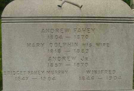 FAHEY, ANDREW - Berkshire County, Massachusetts | ANDREW FAHEY - Massachusetts Gravestone Photos