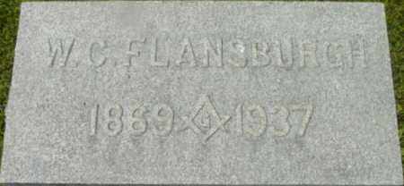 FLANSBURGH, W C - Berkshire County, Massachusetts | W C FLANSBURGH - Massachusetts Gravestone Photos