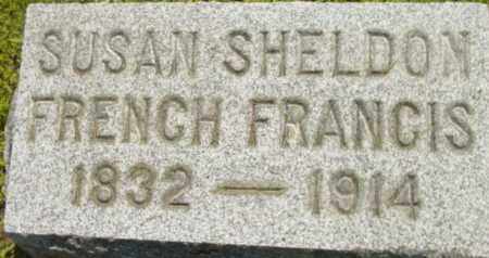 FRANCIS, SUSAN SHELDON - Berkshire County, Massachusetts | SUSAN SHELDON FRANCIS - Massachusetts Gravestone Photos