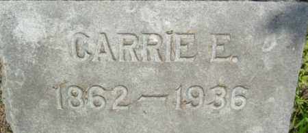 HOWARD, CARRIE E - Berkshire County, Massachusetts | CARRIE E HOWARD - Massachusetts Gravestone Photos