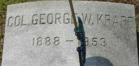 KRAPF, GEORGE W - Berkshire County, Massachusetts | GEORGE W KRAPF - Massachusetts Gravestone Photos