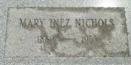 NICHOLS, MARY INEZ - Berkshire County, Massachusetts | MARY INEZ NICHOLS - Massachusetts Gravestone Photos