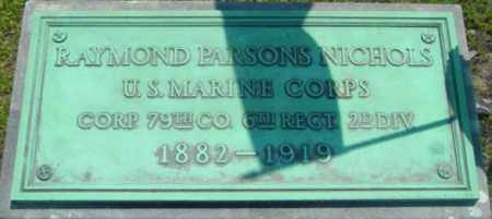 NICHOLS, RAYMOND PARSONS - Berkshire County, Massachusetts | RAYMOND PARSONS NICHOLS - Massachusetts Gravestone Photos