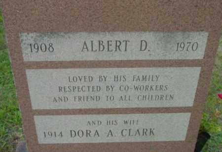CLARK, DORA A - Berkshire County, Massachusetts | DORA A CLARK - Massachusetts Gravestone Photos