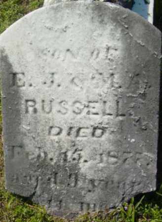 RUSSELL, EDGAR W - Berkshire County, Massachusetts | EDGAR W RUSSELL - Massachusetts Gravestone Photos