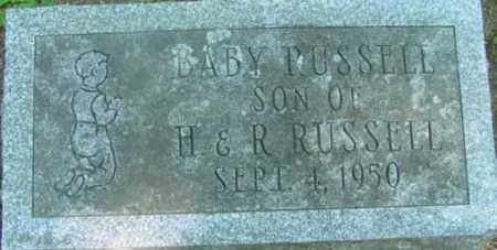 RUSSELL, INFANT - Berkshire County, Massachusetts | INFANT RUSSELL - Massachusetts Gravestone Photos