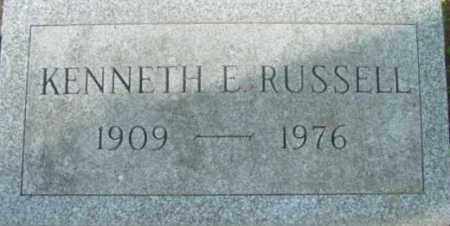 RUSSELL, KENNETH E - Berkshire County, Massachusetts | KENNETH E RUSSELL - Massachusetts Gravestone Photos