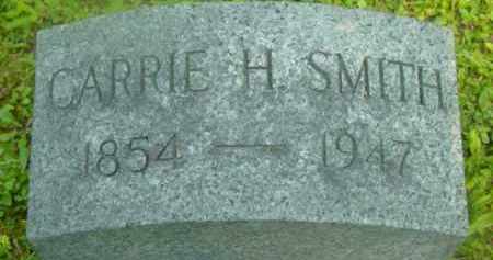 SMITH, CARRIE H - Berkshire County, Massachusetts | CARRIE H SMITH - Massachusetts Gravestone Photos