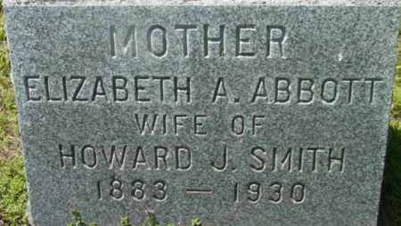 SMITH, ELIZABETH A - Berkshire County, Massachusetts | ELIZABETH A SMITH - Massachusetts Gravestone Photos