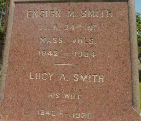 SMITH, LUCY A - Berkshire County, Massachusetts | LUCY A SMITH - Massachusetts Gravestone Photos