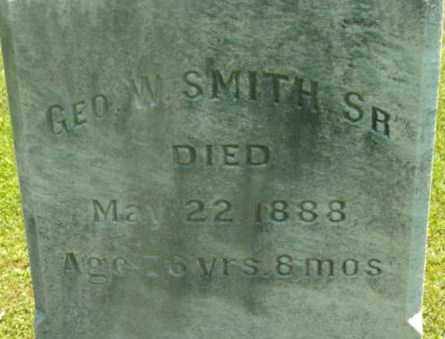 SMITH, GEORGE W - Berkshire County, Massachusetts | GEORGE W SMITH - Massachusetts Gravestone Photos