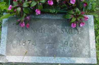 SMITH, HANNAH G - Berkshire County, Massachusetts | HANNAH G SMITH - Massachusetts Gravestone Photos