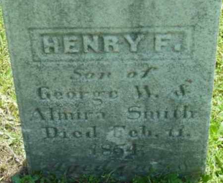 SMITH, HENRY F - Berkshire County, Massachusetts | HENRY F SMITH - Massachusetts Gravestone Photos
