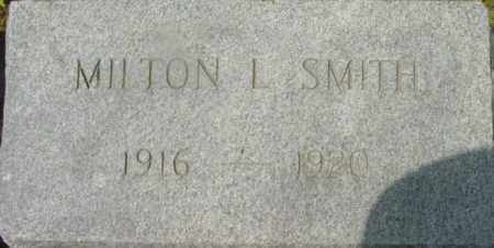 SMITH, MILTON L - Berkshire County, Massachusetts | MILTON L SMITH - Massachusetts Gravestone Photos
