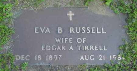 RUSSELL, EVA B - Berkshire County, Massachusetts | EVA B RUSSELL - Massachusetts Gravestone Photos