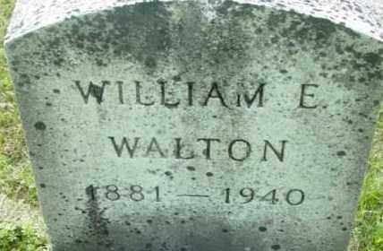 WALTON, WILLIAM E - Berkshire County, Massachusetts | WILLIAM E WALTON - Massachusetts Gravestone Photos