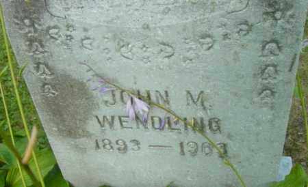 WENDLING, JOHN M - Berkshire County, Massachusetts | JOHN M WENDLING - Massachusetts Gravestone Photos