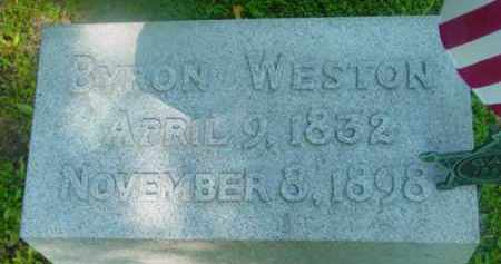 WESTON, BYRON - Berkshire County, Massachusetts | BYRON WESTON - Massachusetts Gravestone Photos
