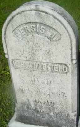 WHARFIELD, PERSIS J - Berkshire County, Massachusetts | PERSIS J WHARFIELD - Massachusetts Gravestone Photos
