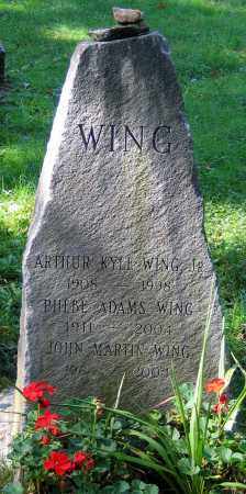 WING, JOHN MARTIN - Berkshire County, Massachusetts | JOHN MARTIN WING - Massachusetts Gravestone Photos