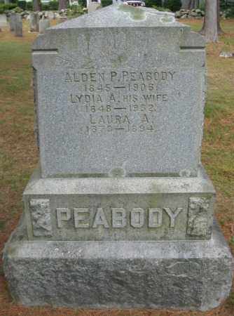 PEABODY, ALDEN P. - Essex County, Massachusetts | ALDEN P. PEABODY - Massachusetts Gravestone Photos