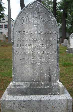 PEABODY, ABIGAIL - Essex County, Massachusetts | ABIGAIL PEABODY - Massachusetts Gravestone Photos