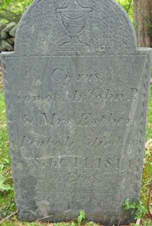 PEABODY, CYRUS - Essex County, Massachusetts | CYRUS PEABODY - Massachusetts Gravestone Photos