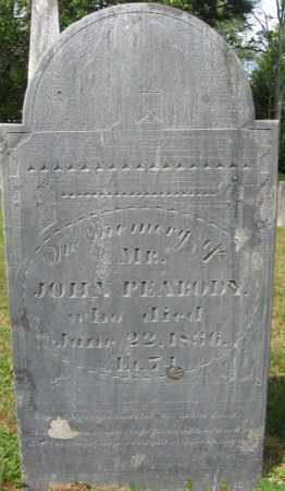 PEABODY, JOHN - Essex County, Massachusetts | JOHN PEABODY - Massachusetts Gravestone Photos