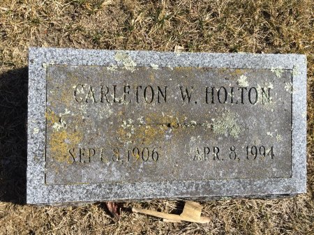 HOLTON, CARLETON WILLIAM - Franklin County, Massachusetts | CARLETON WILLIAM HOLTON - Massachusetts Gravestone Photos